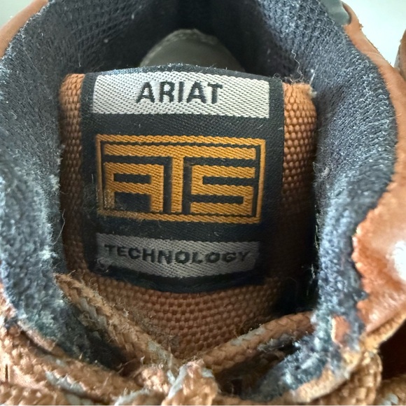 Ariat Terrain Women’s 7.5B Hiking Boots Brown Leather Trail Outdoor Style 70080 - Picture 5 of 9